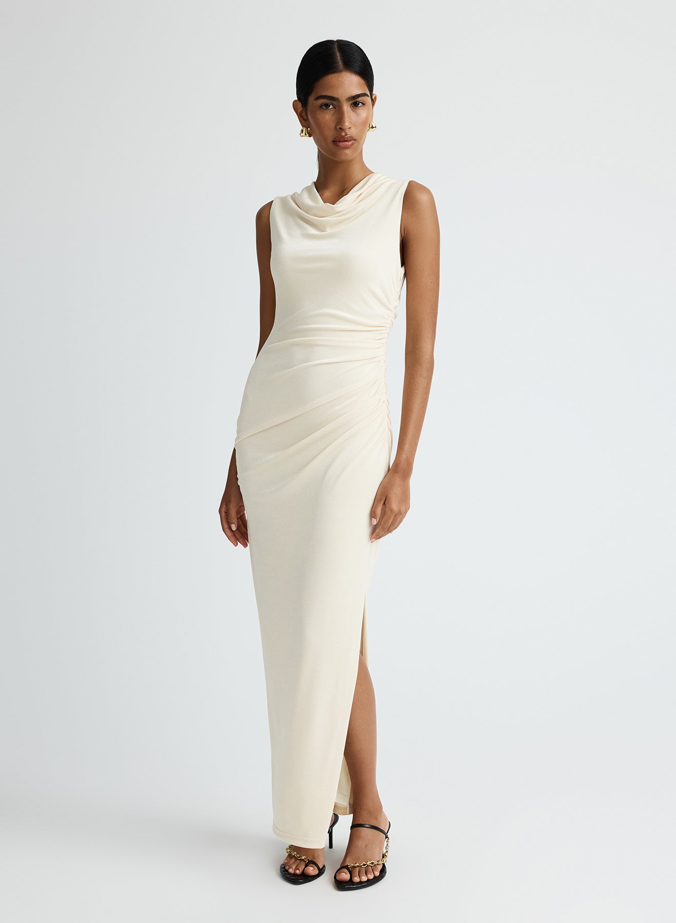 AMALI DRESS (CREAM)