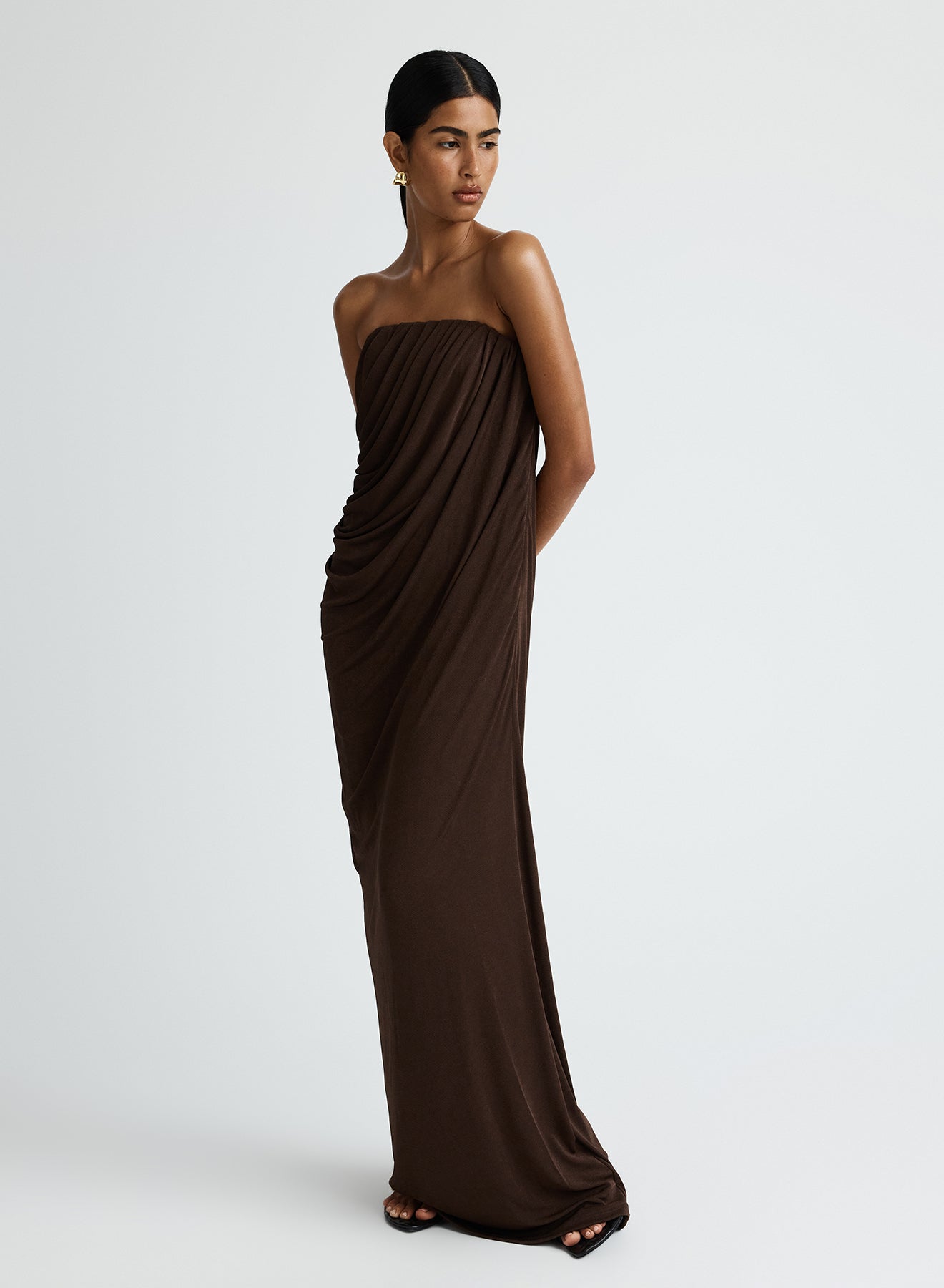 ZELLA DRESS (ESPRESSO)