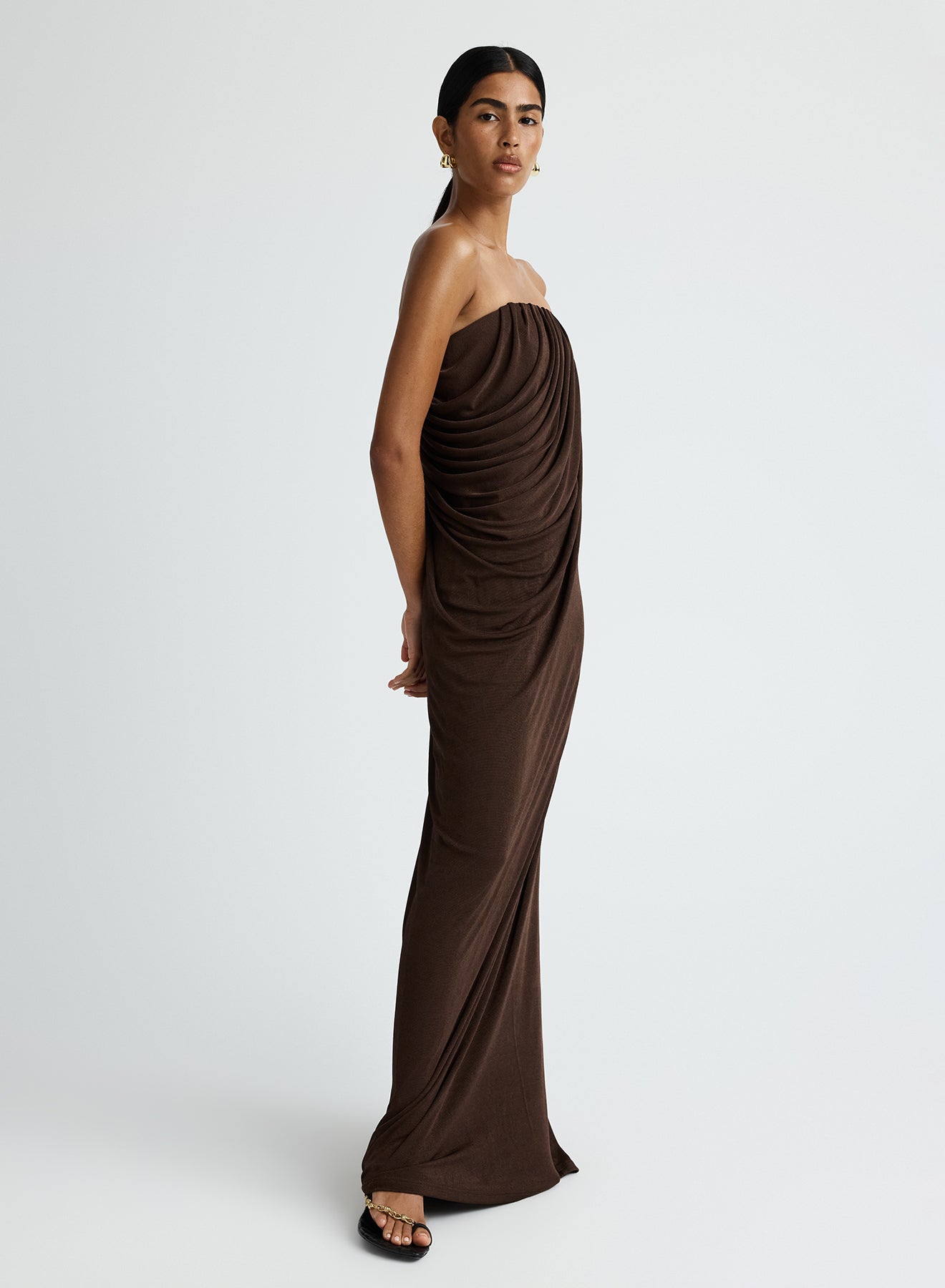 ZELLA DRESS (ESPRESSO)