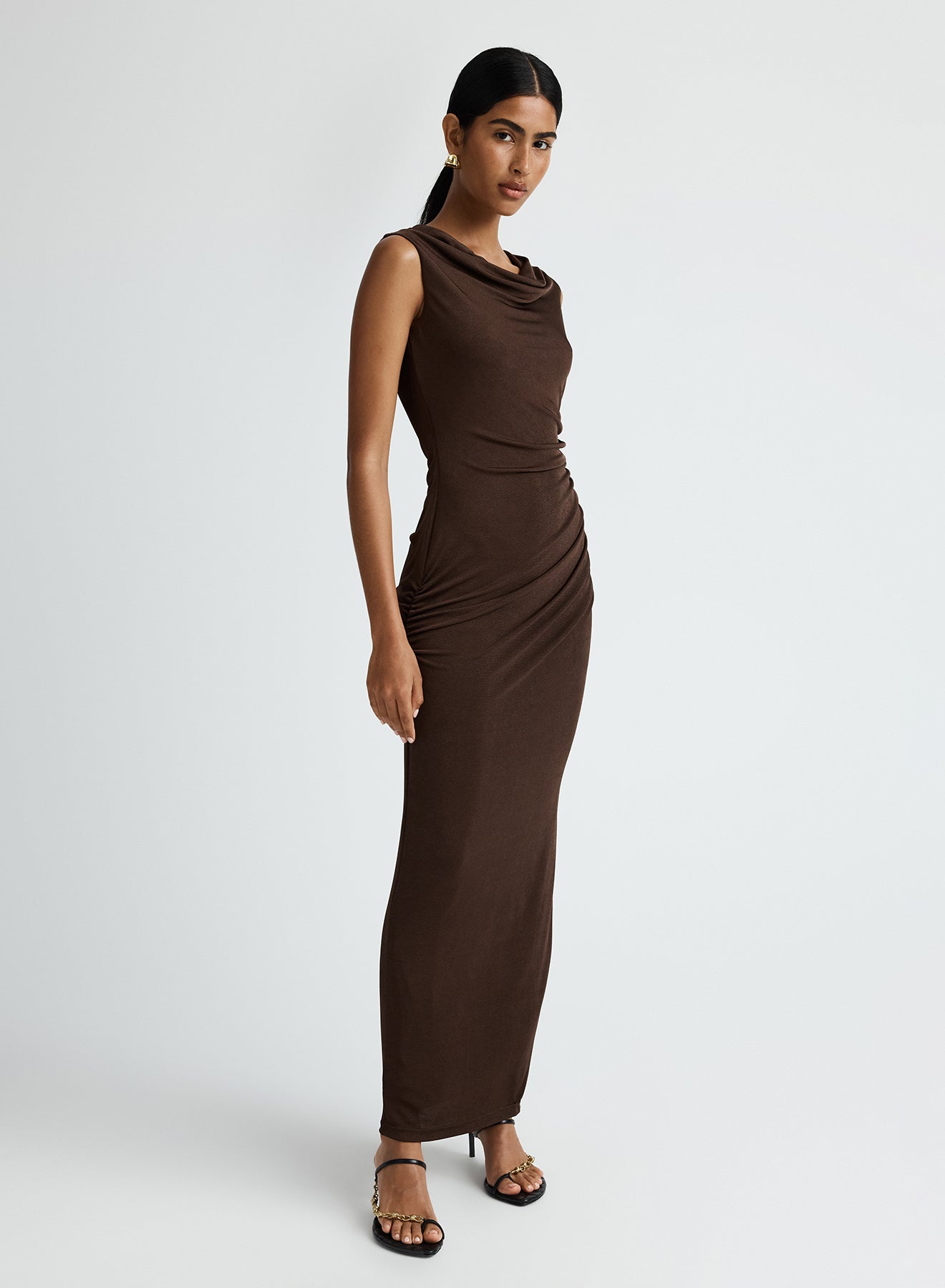 AMALI DRESS (ESPRESSO)