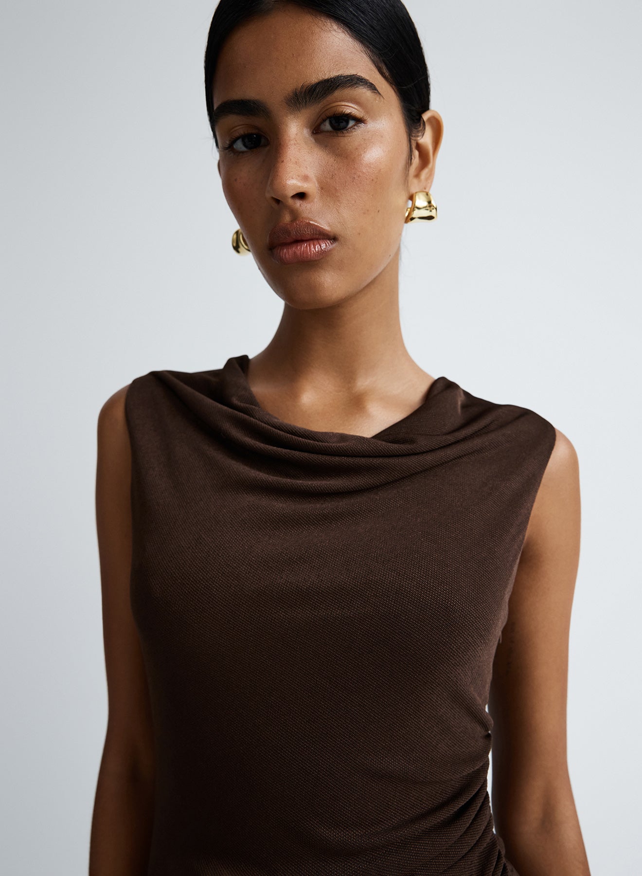AMALI DRESS (ESPRESSO)