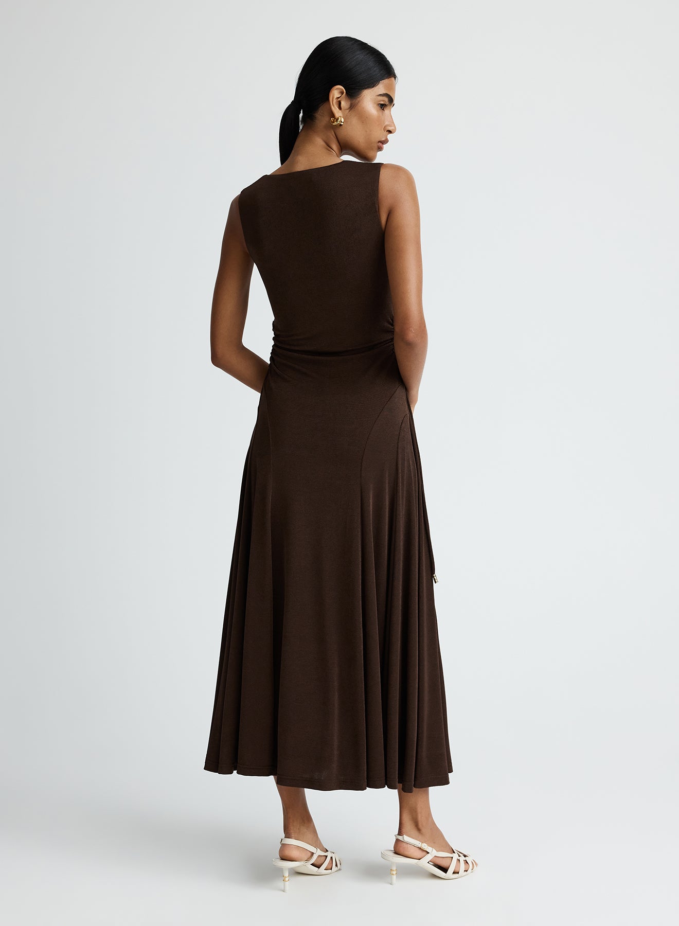 MARIA DRESS (ESPRESSO)