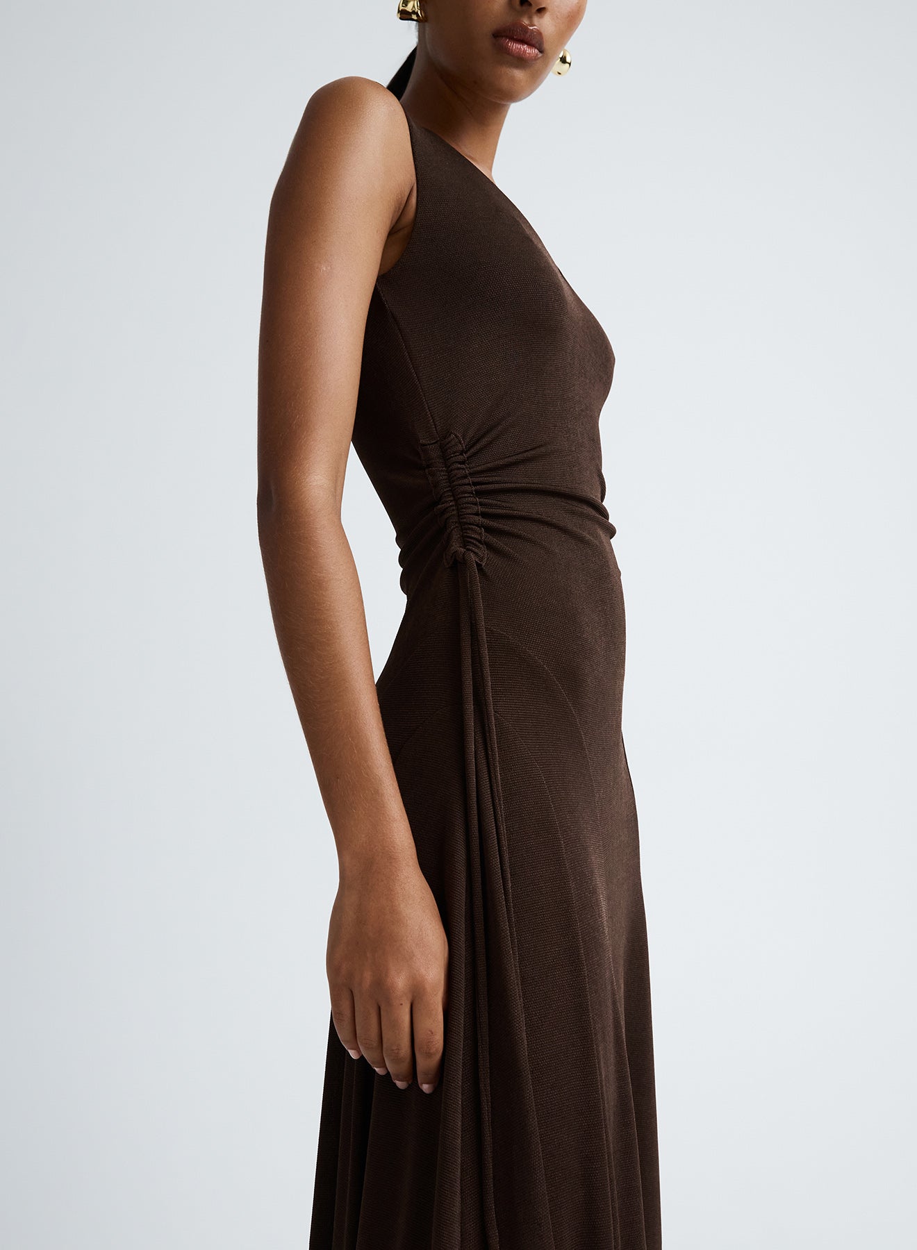 MARIA DRESS (ESPRESSO)