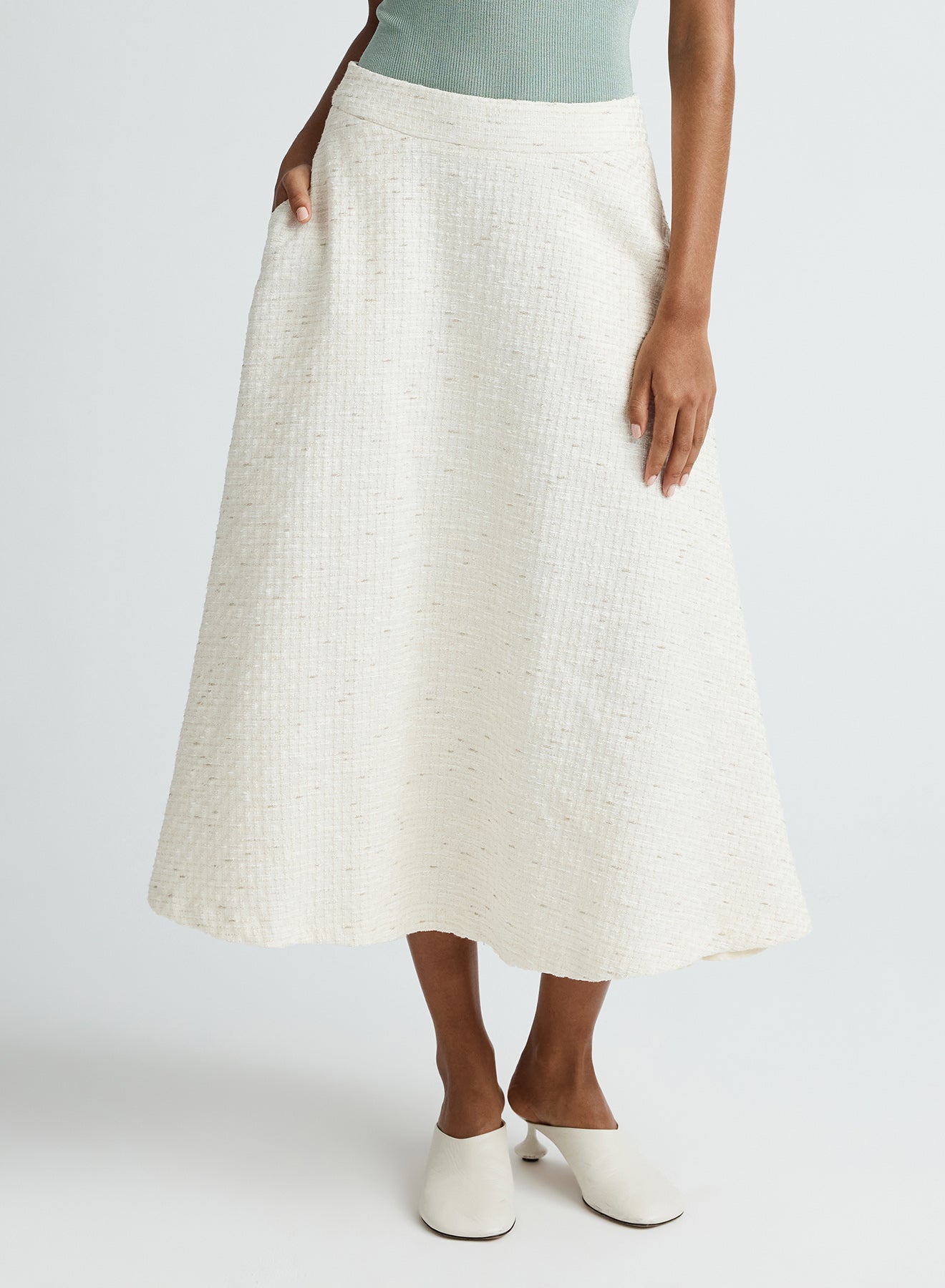 GENEVIEVE SKIRT (BIRCHWOOD)