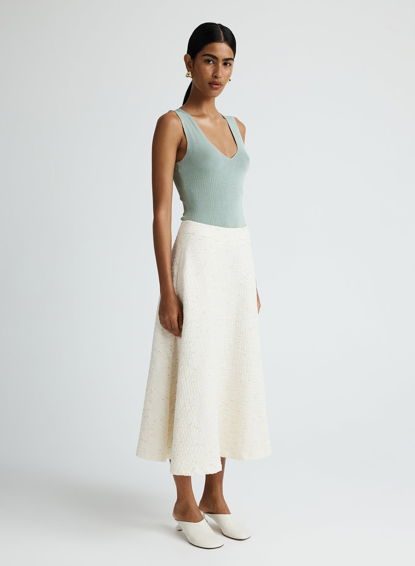 GENEVIEVE SKIRT (BIRCHWOOD)