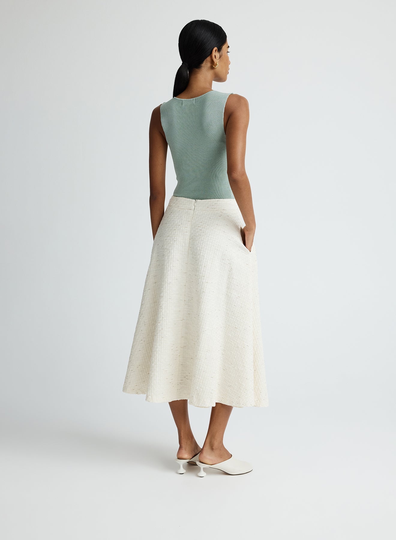 GENEVIEVE SKIRT (BIRCHWOOD)