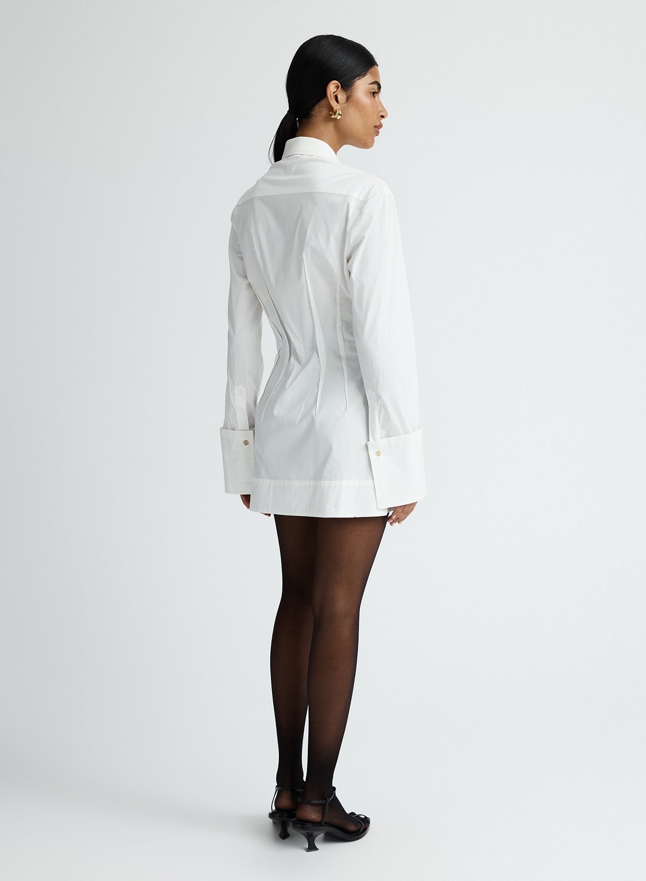 HILLARY DRESS (SWAN)