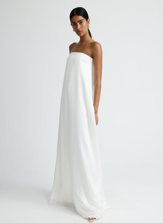 DELFINA DRESS (IVORY)