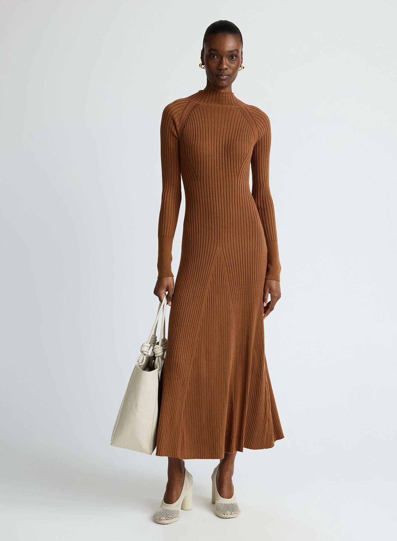 AUBREY DRESS (DARK COCOA)