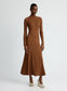AUBREY DRESS (DARK COCOA)