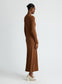 AUBREY DRESS (DARK COCOA)