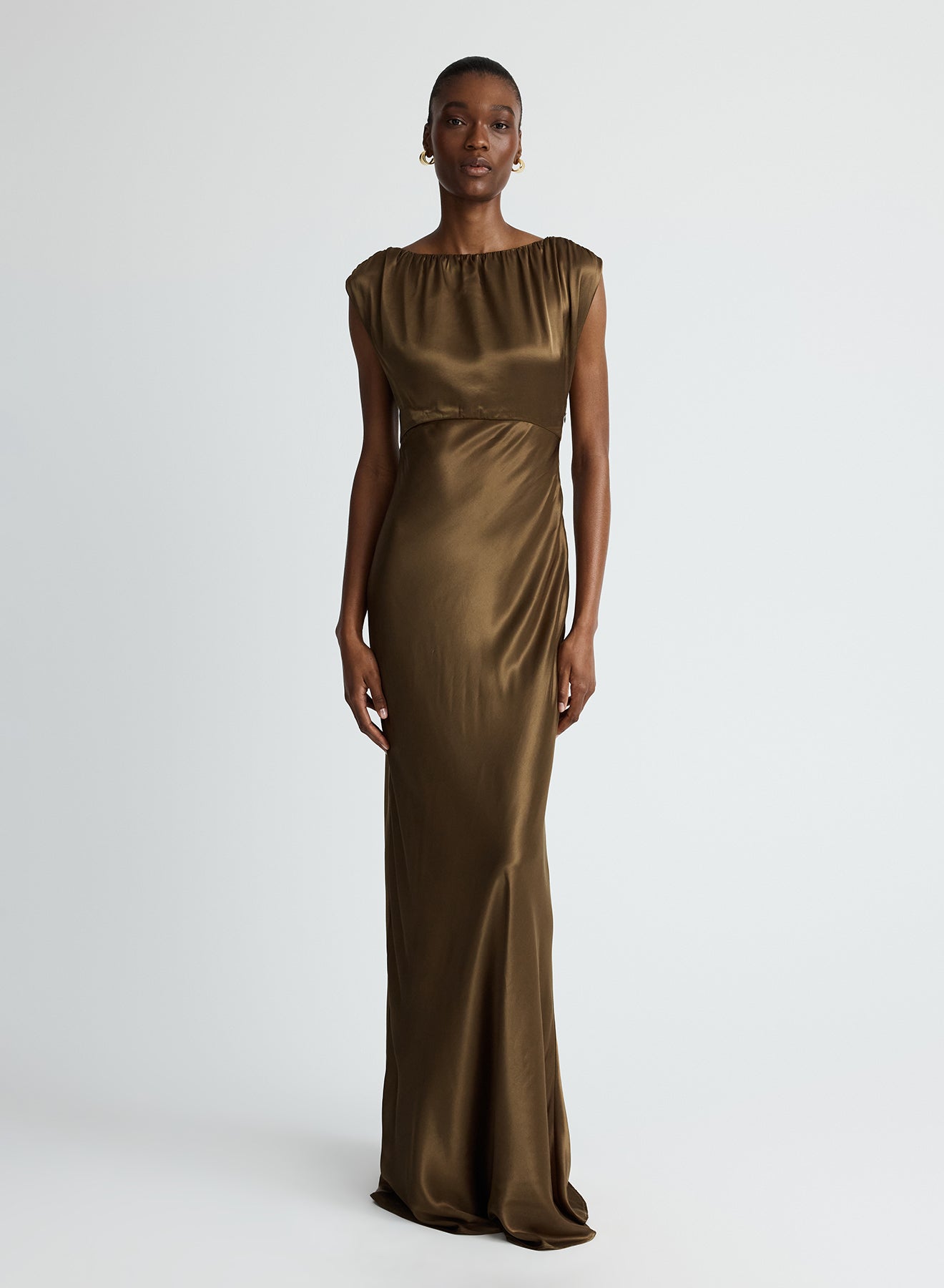 OPHELIA DRESS (OLIVE)