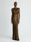 OPHELIA DRESS (OLIVE)