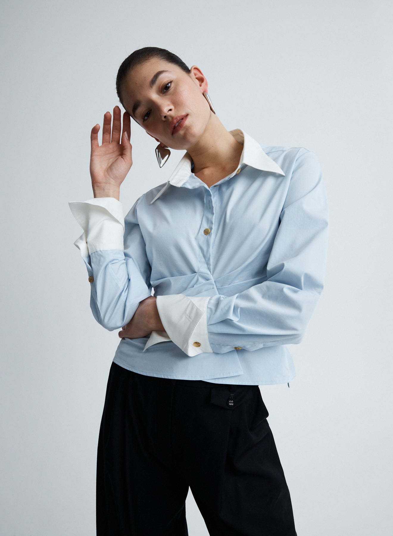 THEA SHIRT (CIELO W/ SWAN)