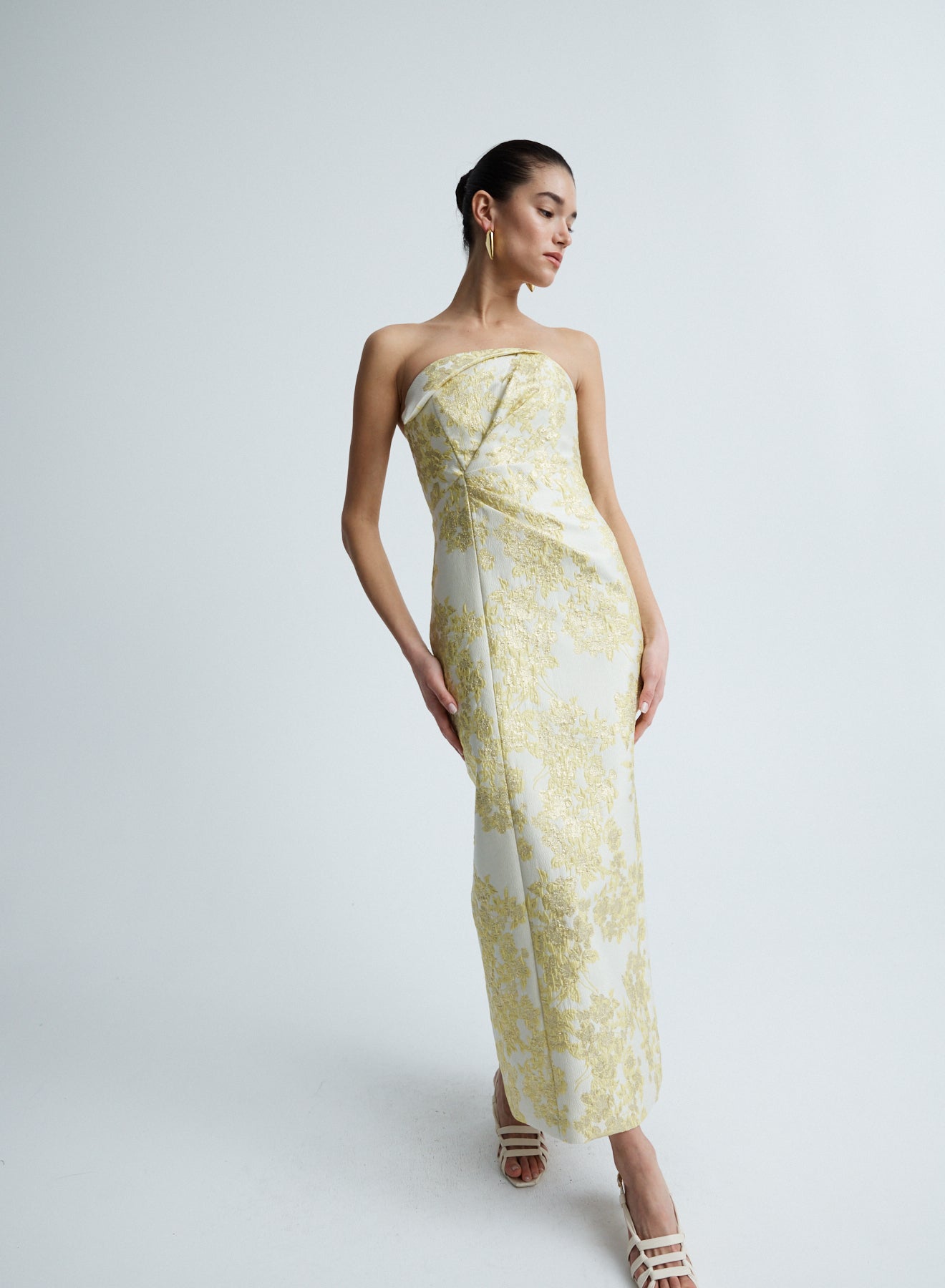 LYRA DRESS (DAYLILIES)