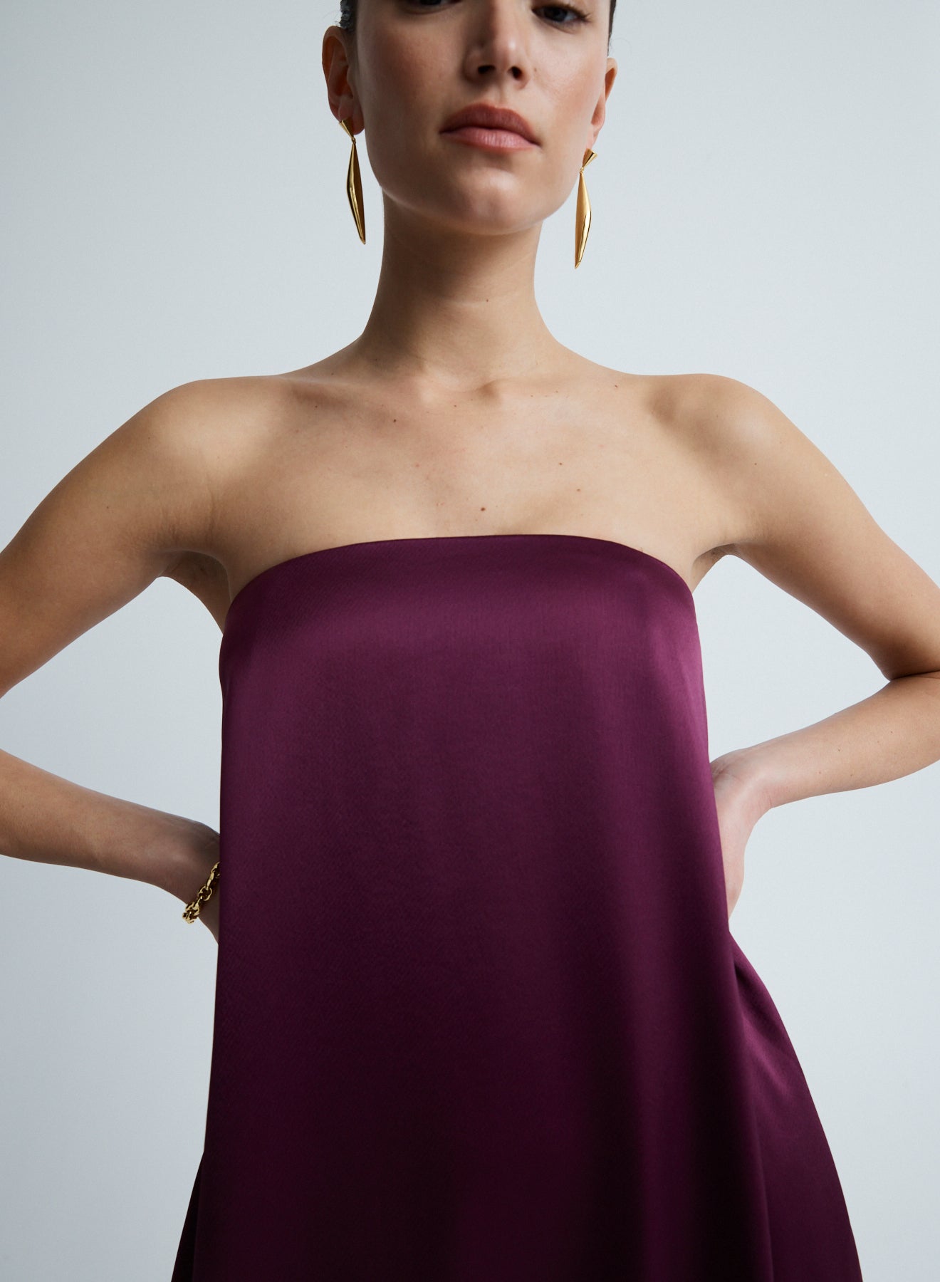 DELFINA DRESS (GRAPE)