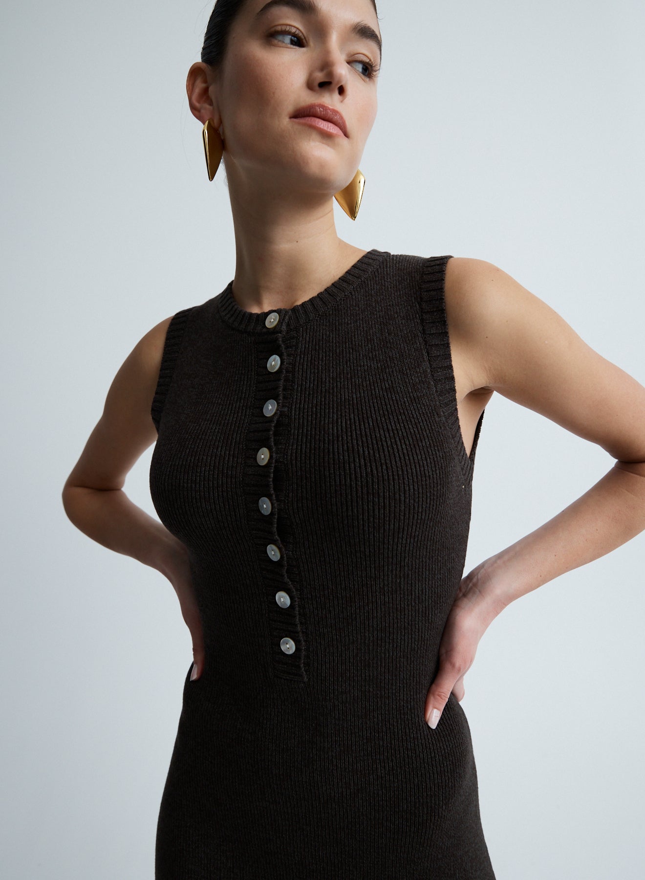 AZZURA DRESS (CAROB)