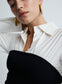 AUSTEN DRESS (SWAN W/ EBONY)