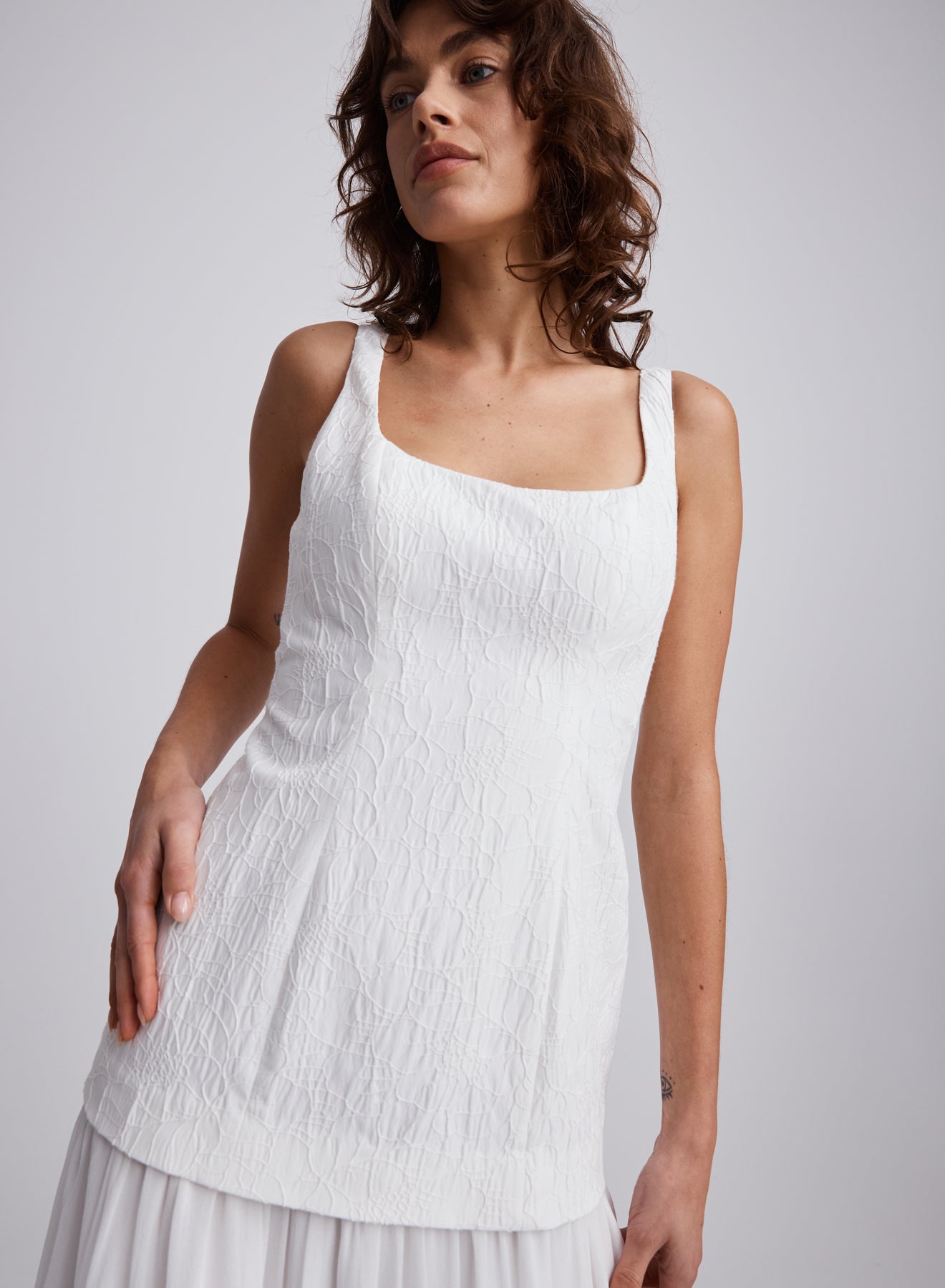 EMMANUELLE DRESS (WHITE)