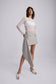 ASCOLI SKIRT (CEMENT)