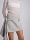 ASCOLI SKIRT (CEMENT)