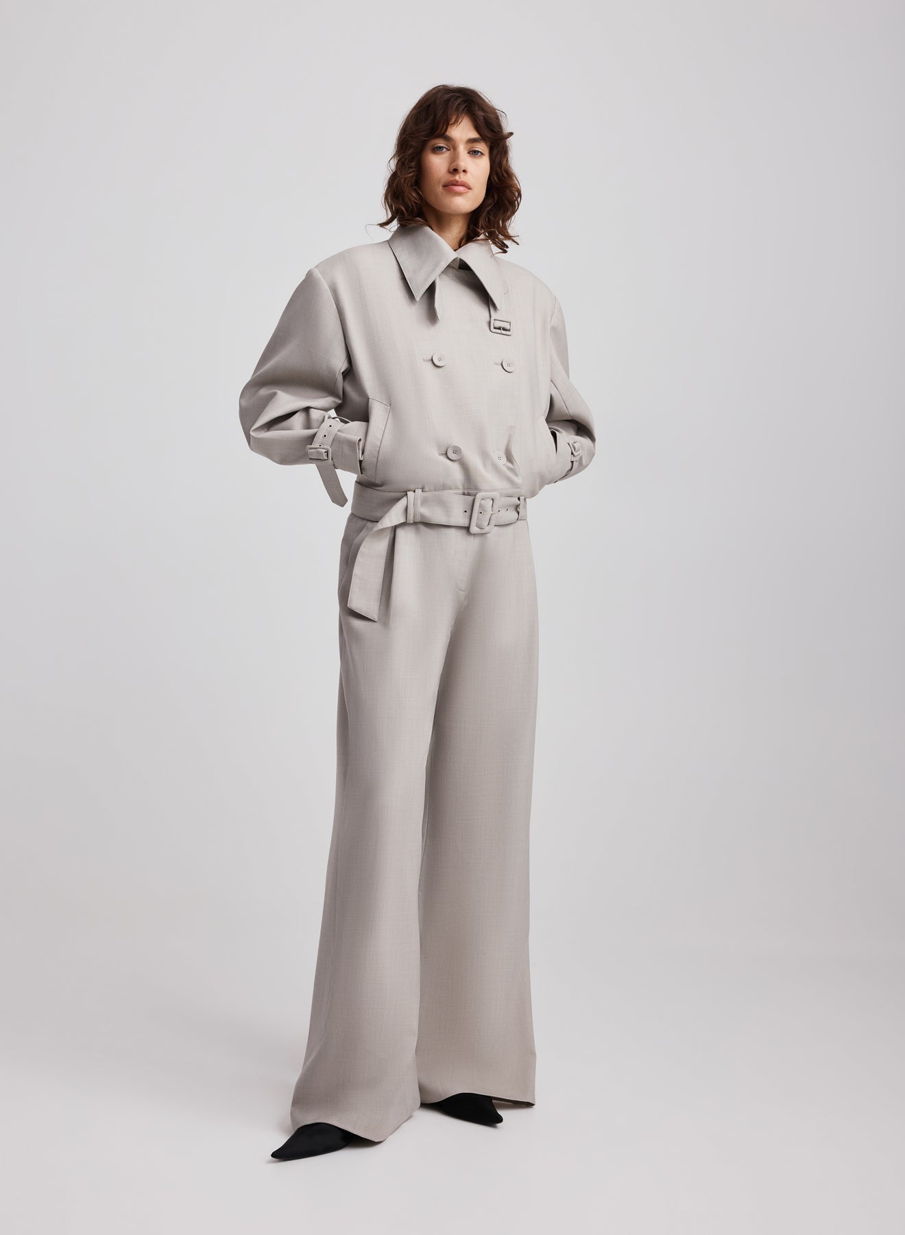 BOURDIN JACKET (CEMENT)