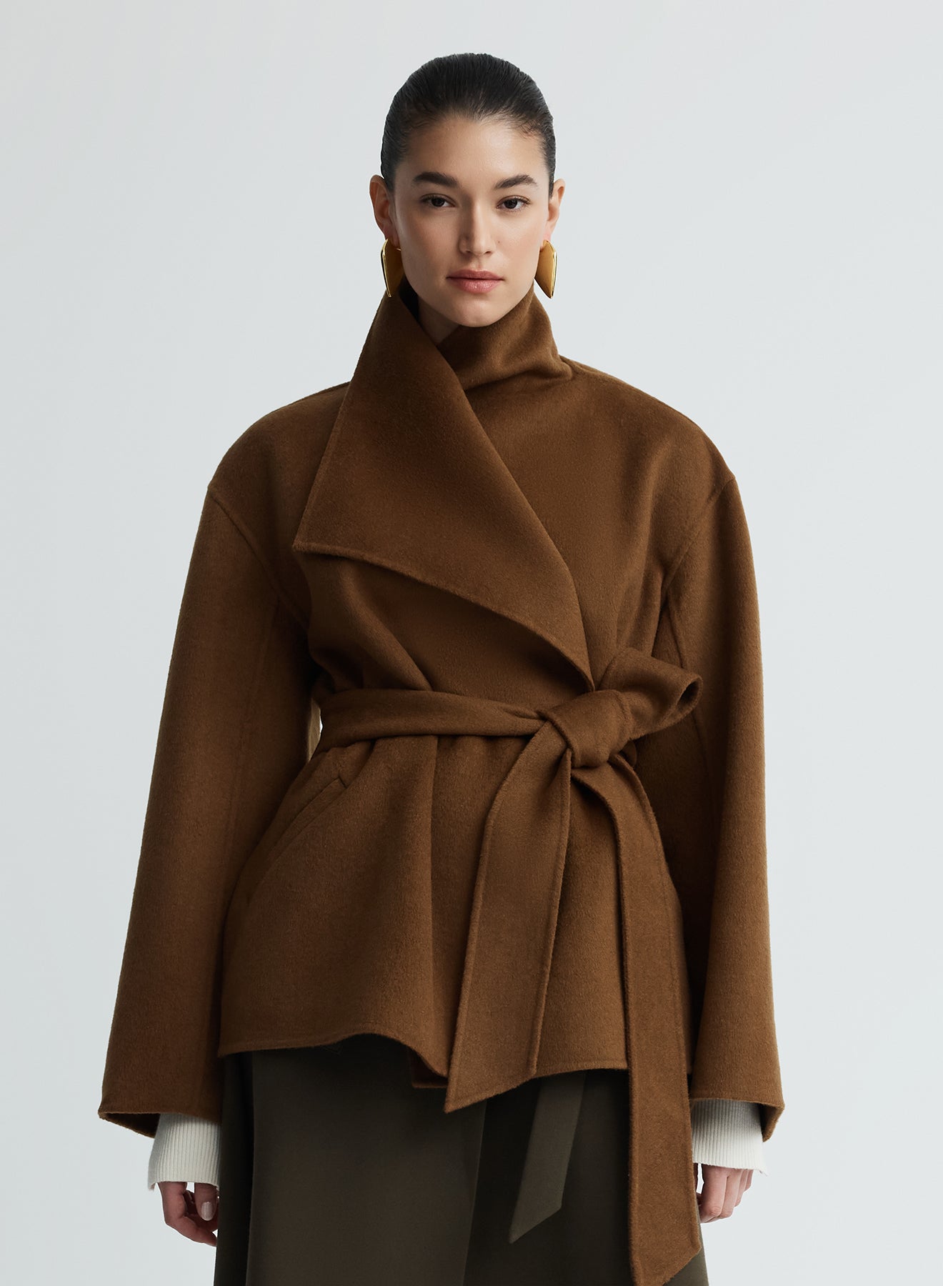 MARAIS COAT (CHESTNUT)