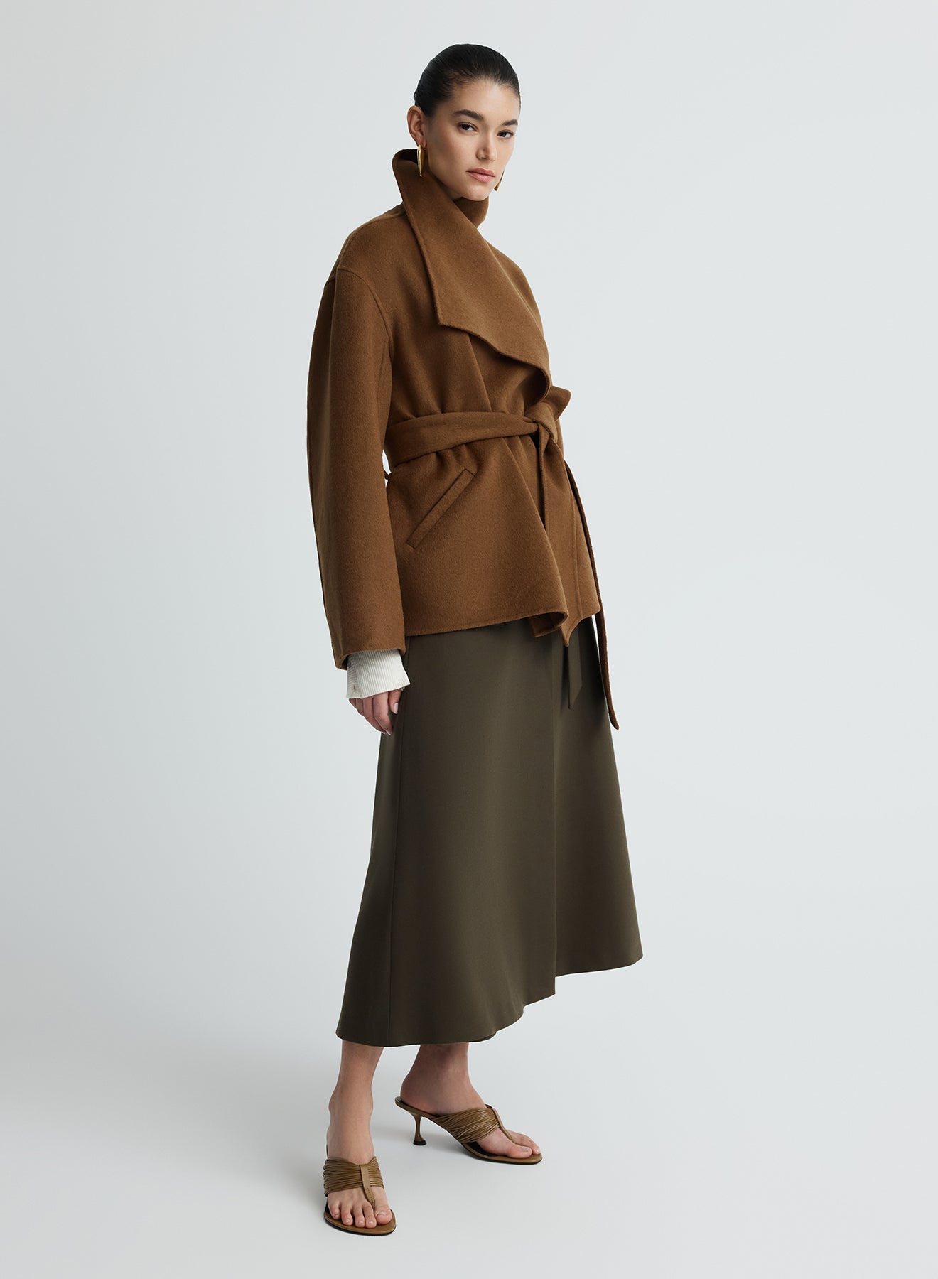 MARAIS COAT (CHESTNUT)