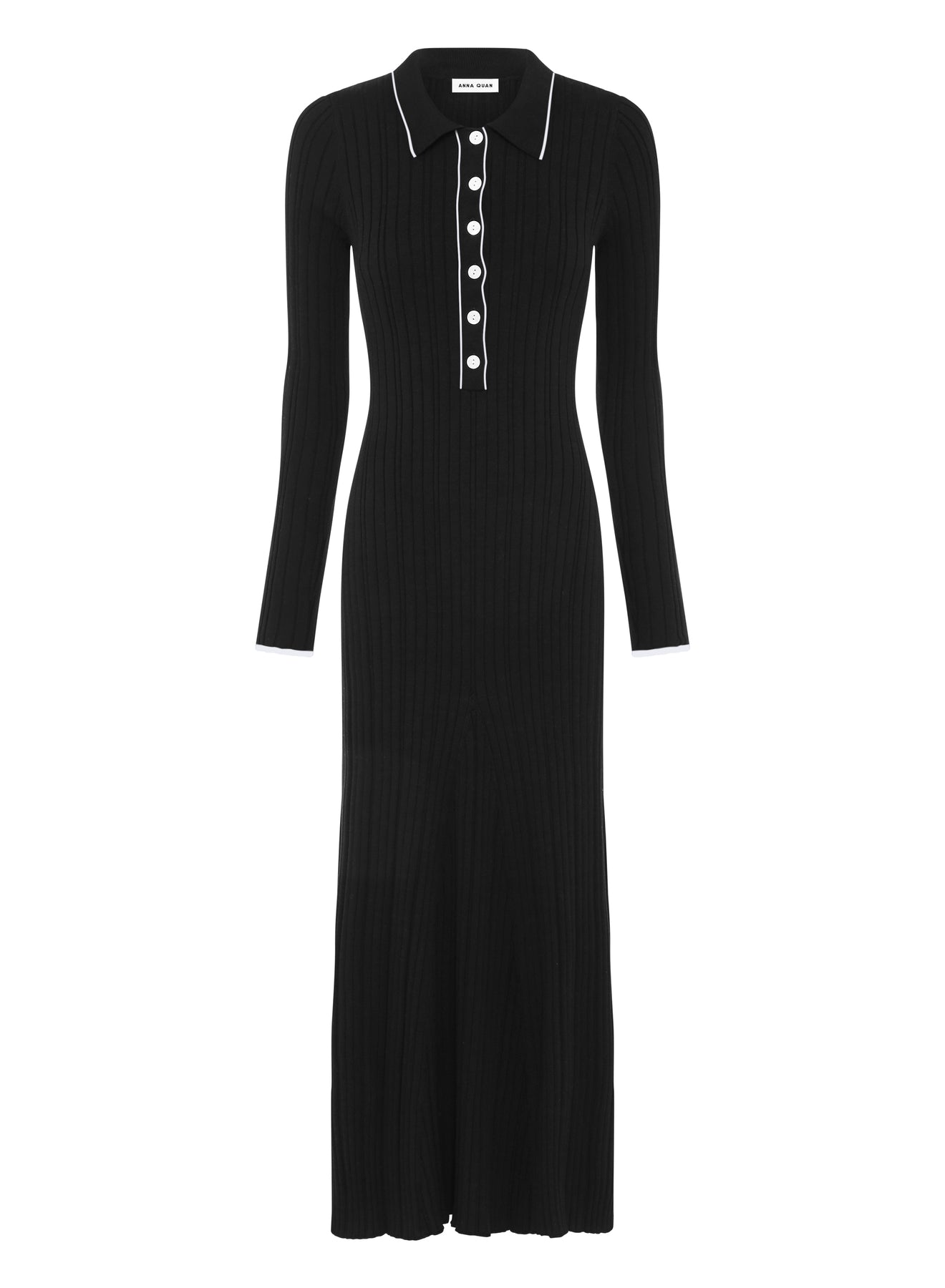 ANGELINA DRESS (RAVEN W SILENCE TRIM)