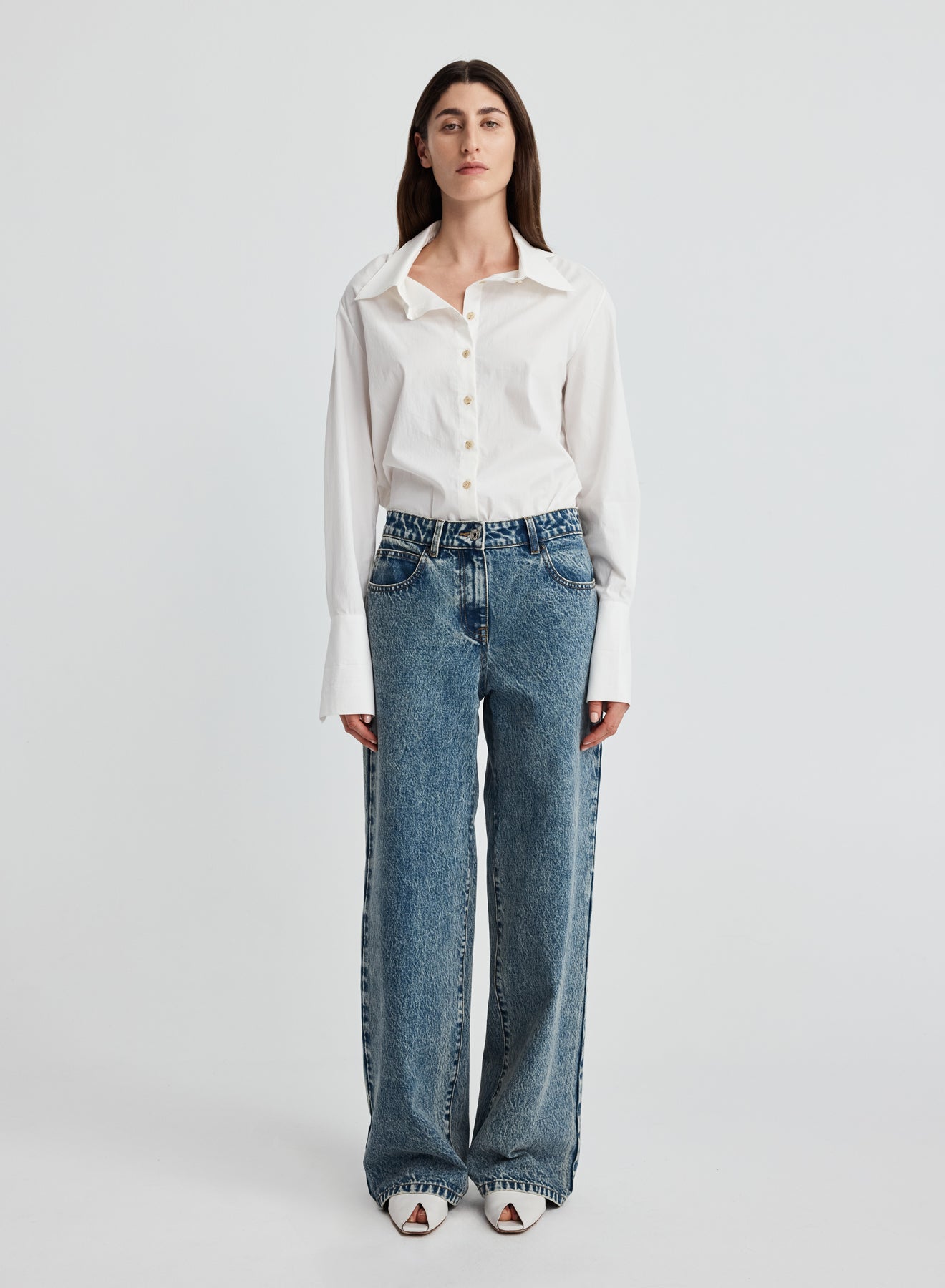 ODESSA SHIRT (SWAN)