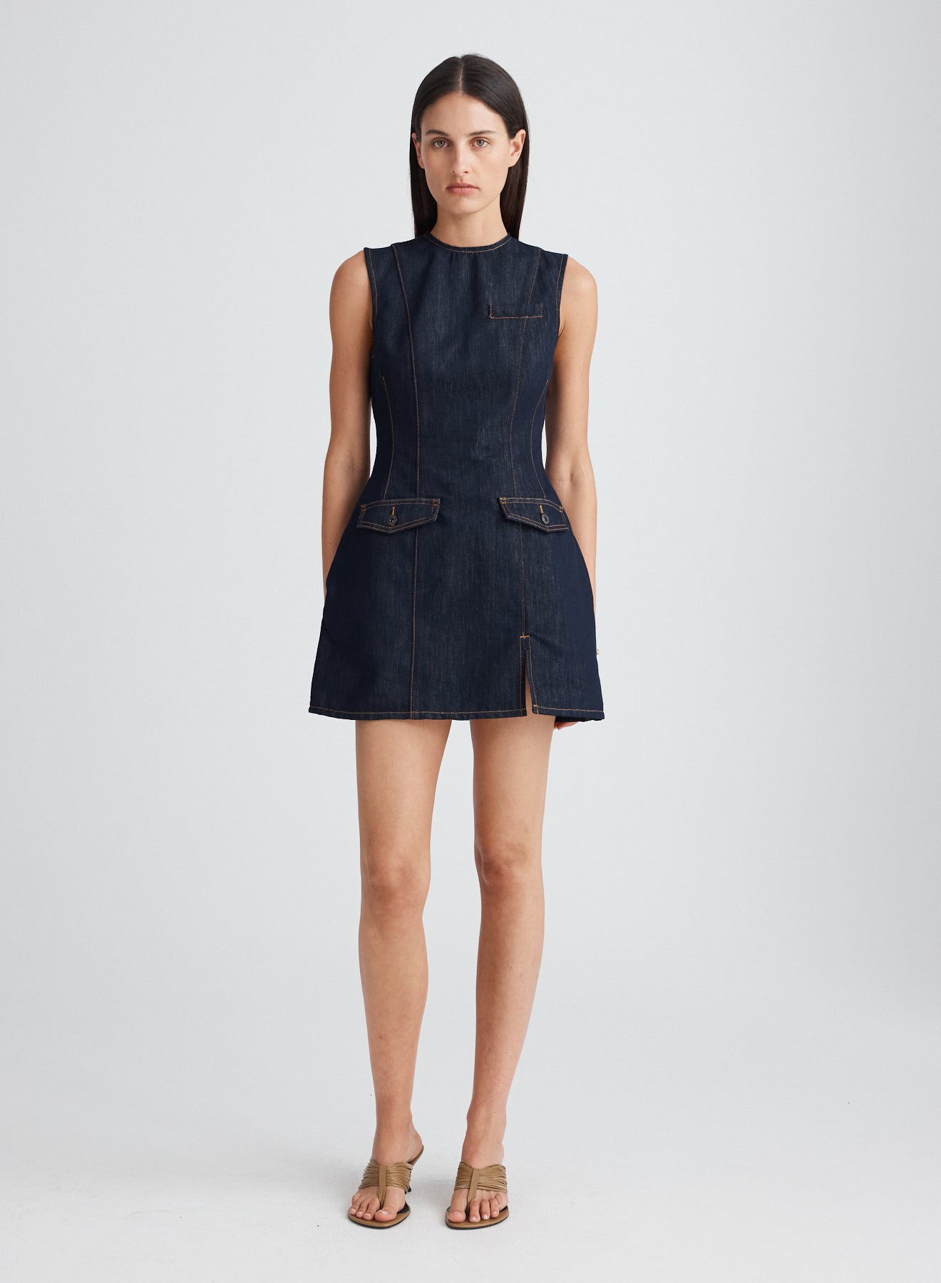 GIADA DRESS (DARK INDIGO)