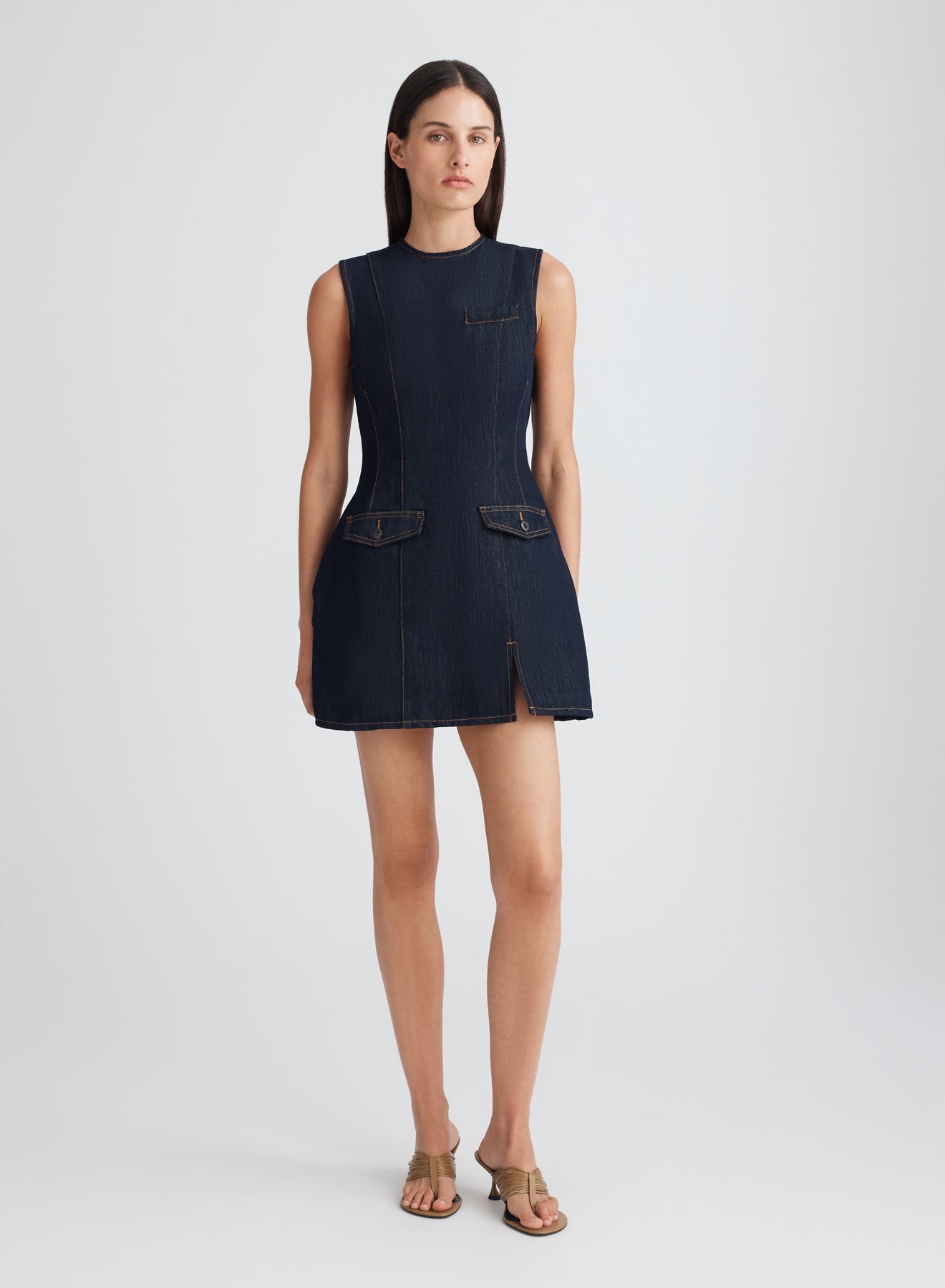 GIADA DRESS (DARK INDIGO)