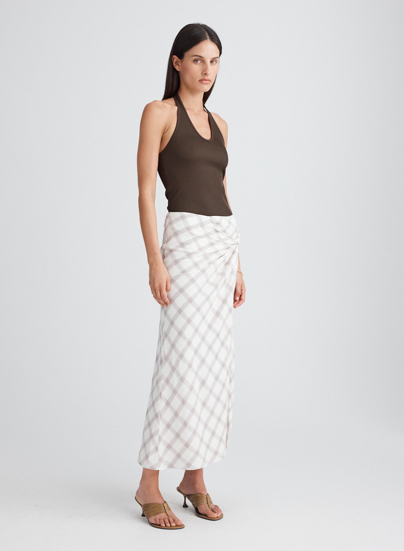 AVERY SKIRT (CHECK)
