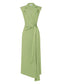 VICTORIA DRESS (GREEN MELANGE)