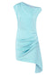 FLORA DRESS (ELECTRIC TEAL)