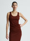 NALA TOP (BURGUNDY)
