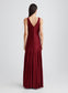 GABRIELLE DRESS (WINE)