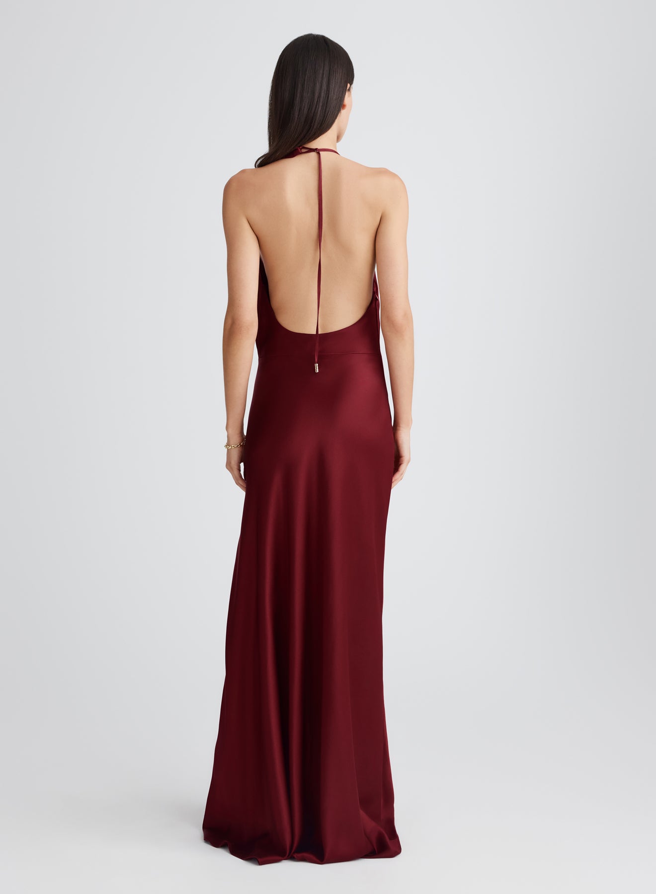 PETA DRESS (WINE)