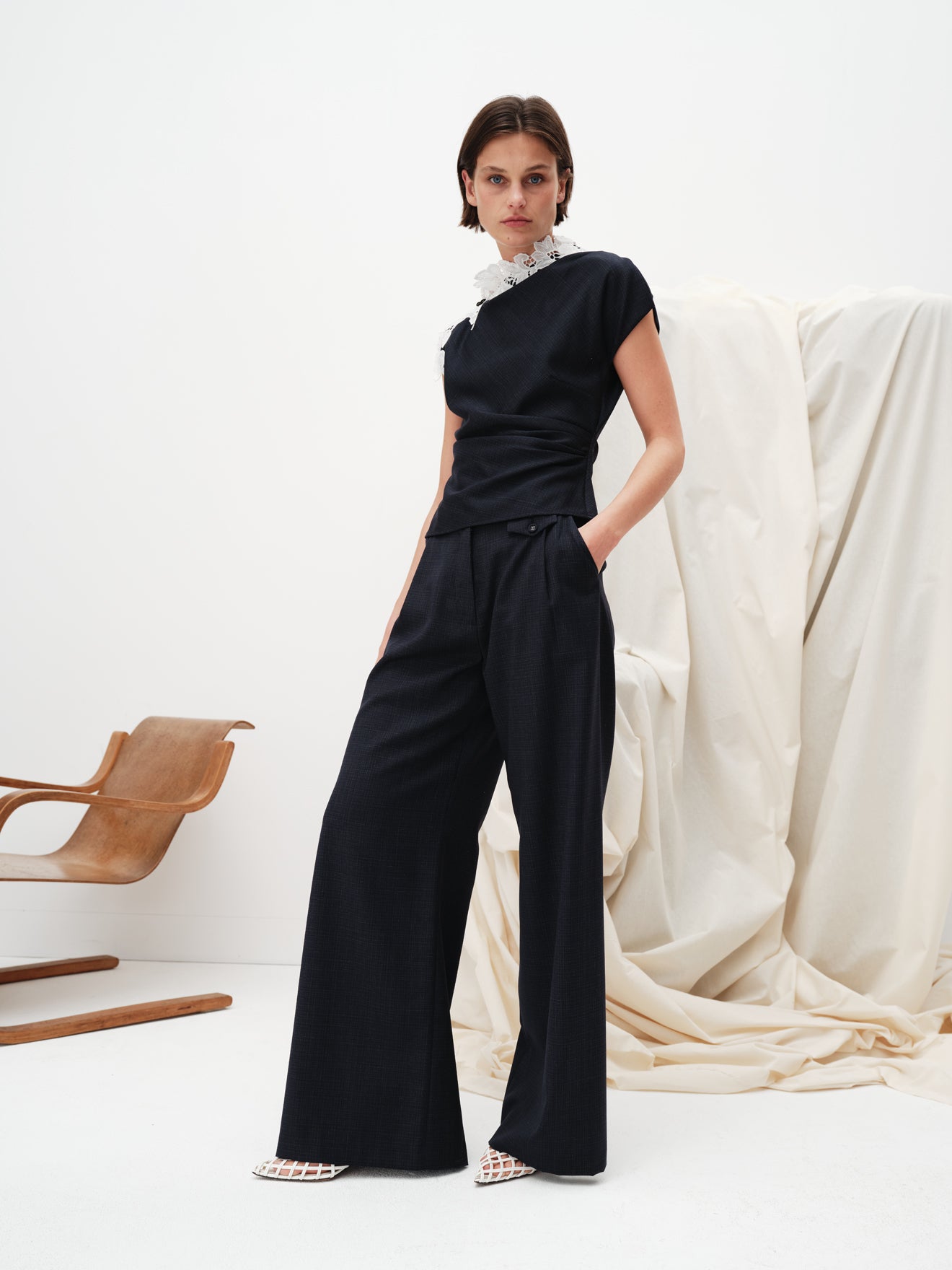 MEIER TOP (NAVY)