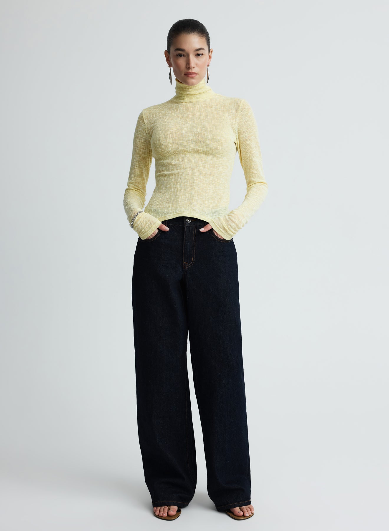 SYLVIE TOP (YELLOW JERSEY)