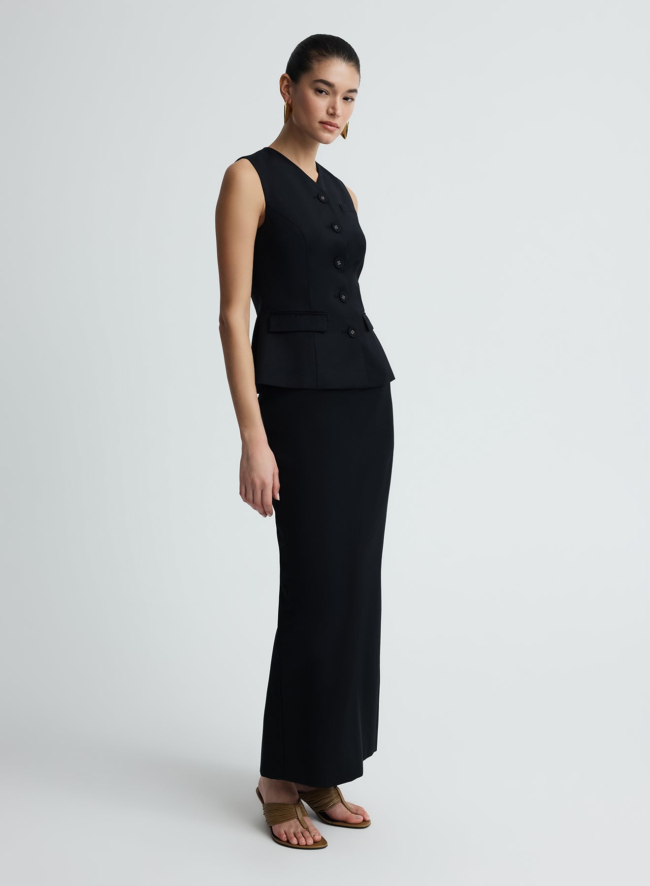 KENDALL TOP (BLACK WOOL)