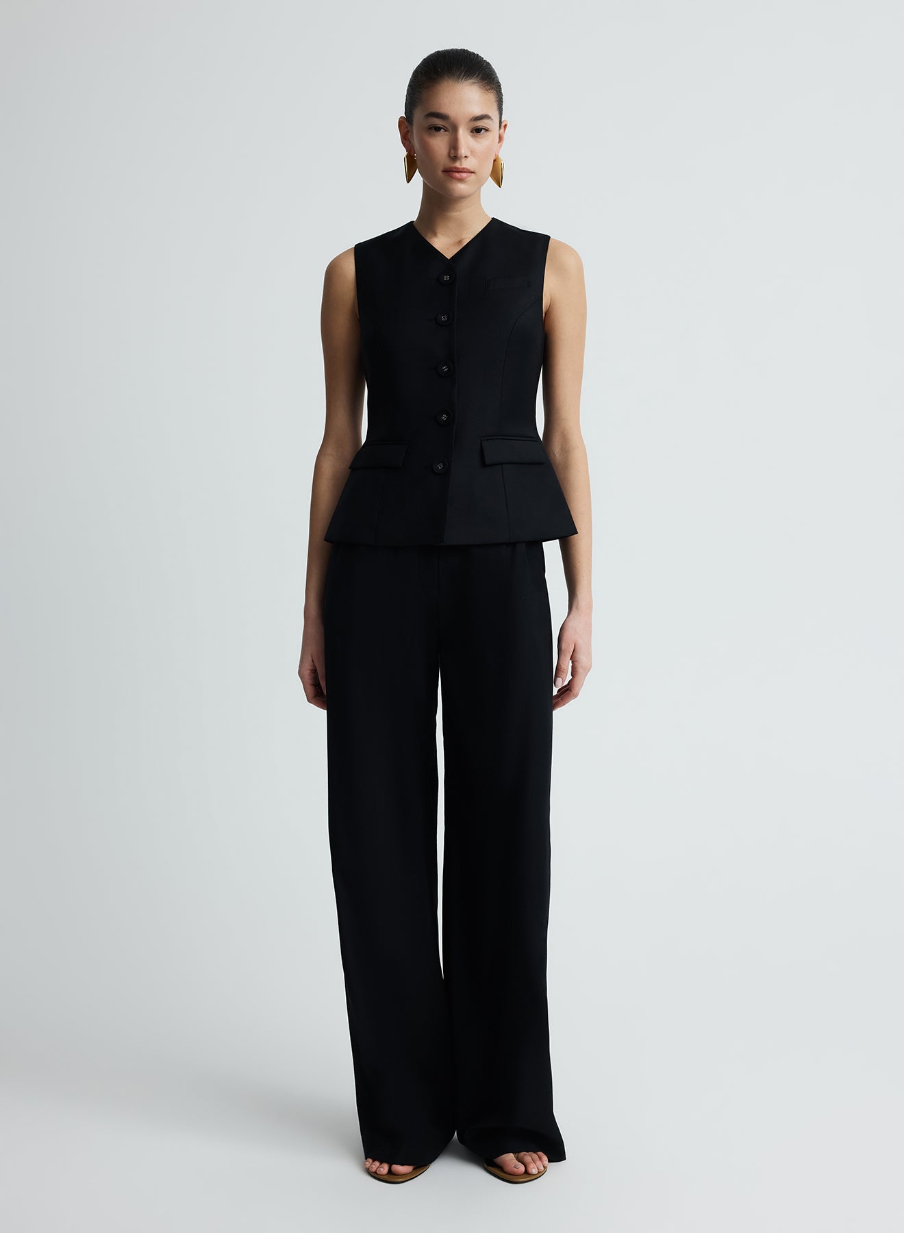 KENDALL TOP (BLACK WOOL)