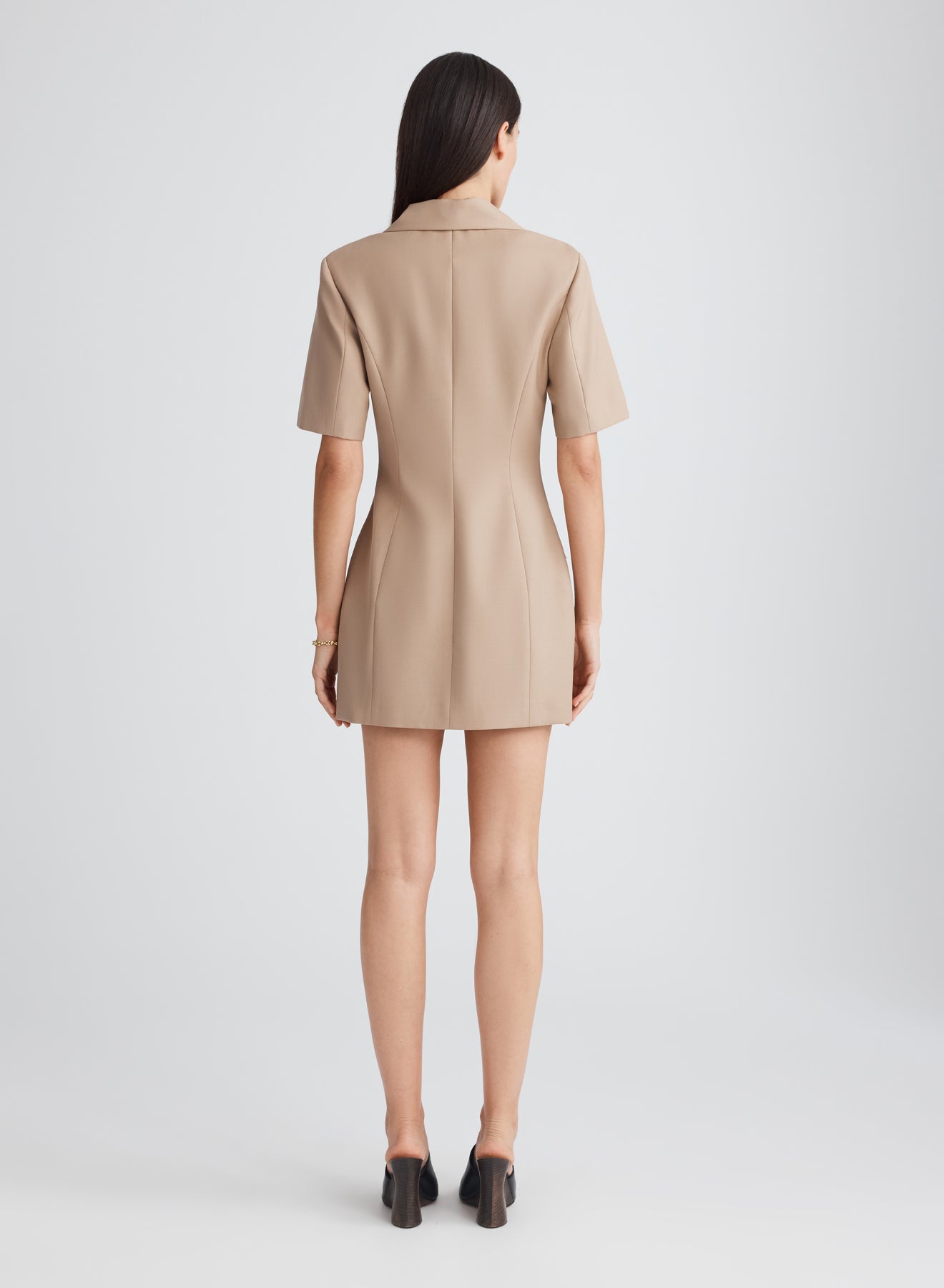 FORBES DRESS (LIGHT BROWN)