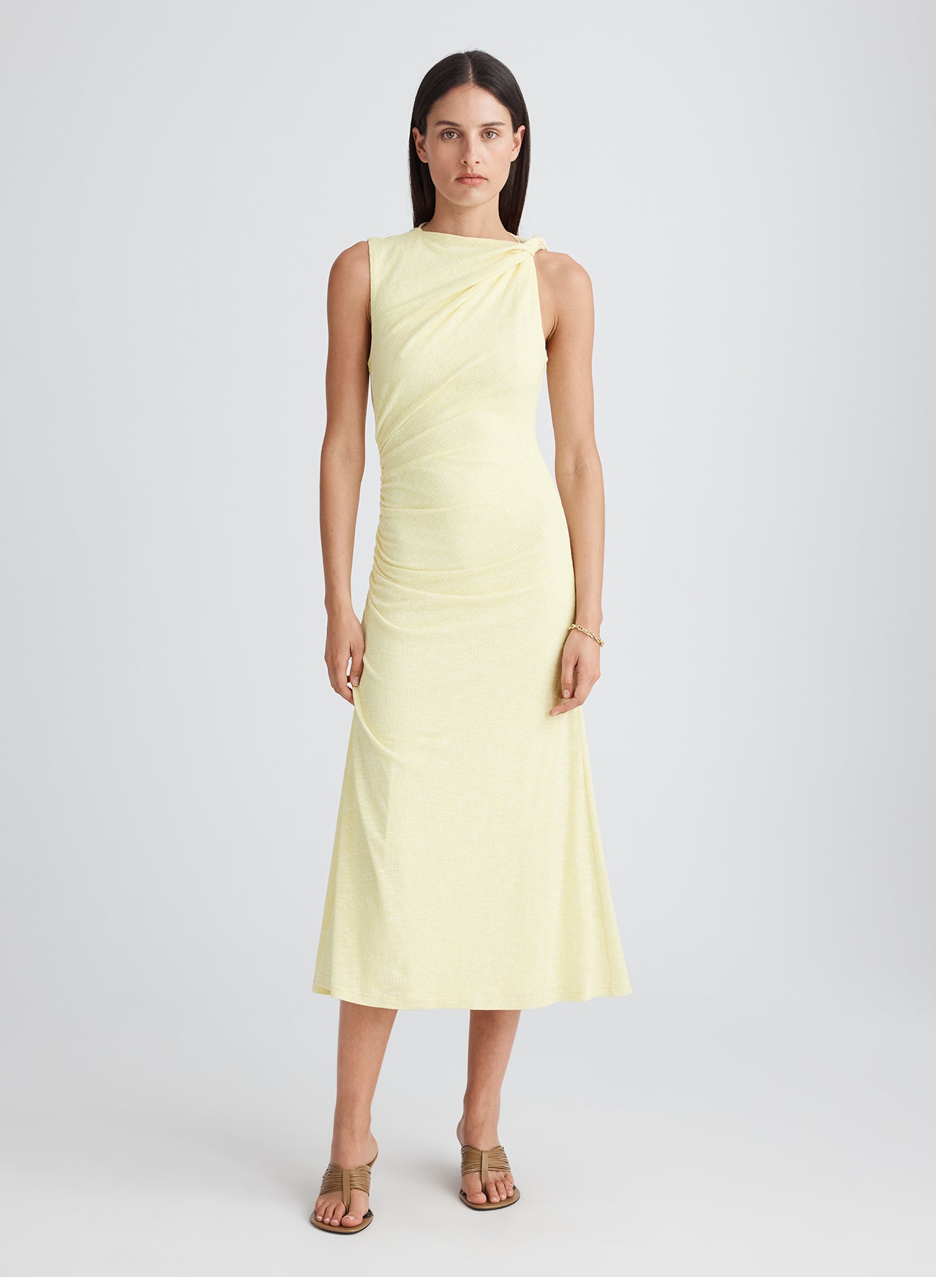 SASHA DRESS (YELLOW JERSEY)