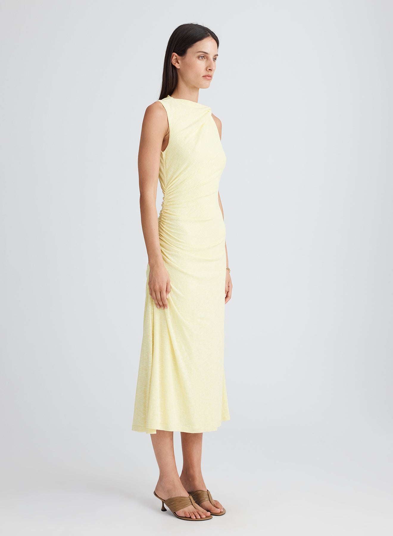 SASHA DRESS (YELLOW JERSEY)