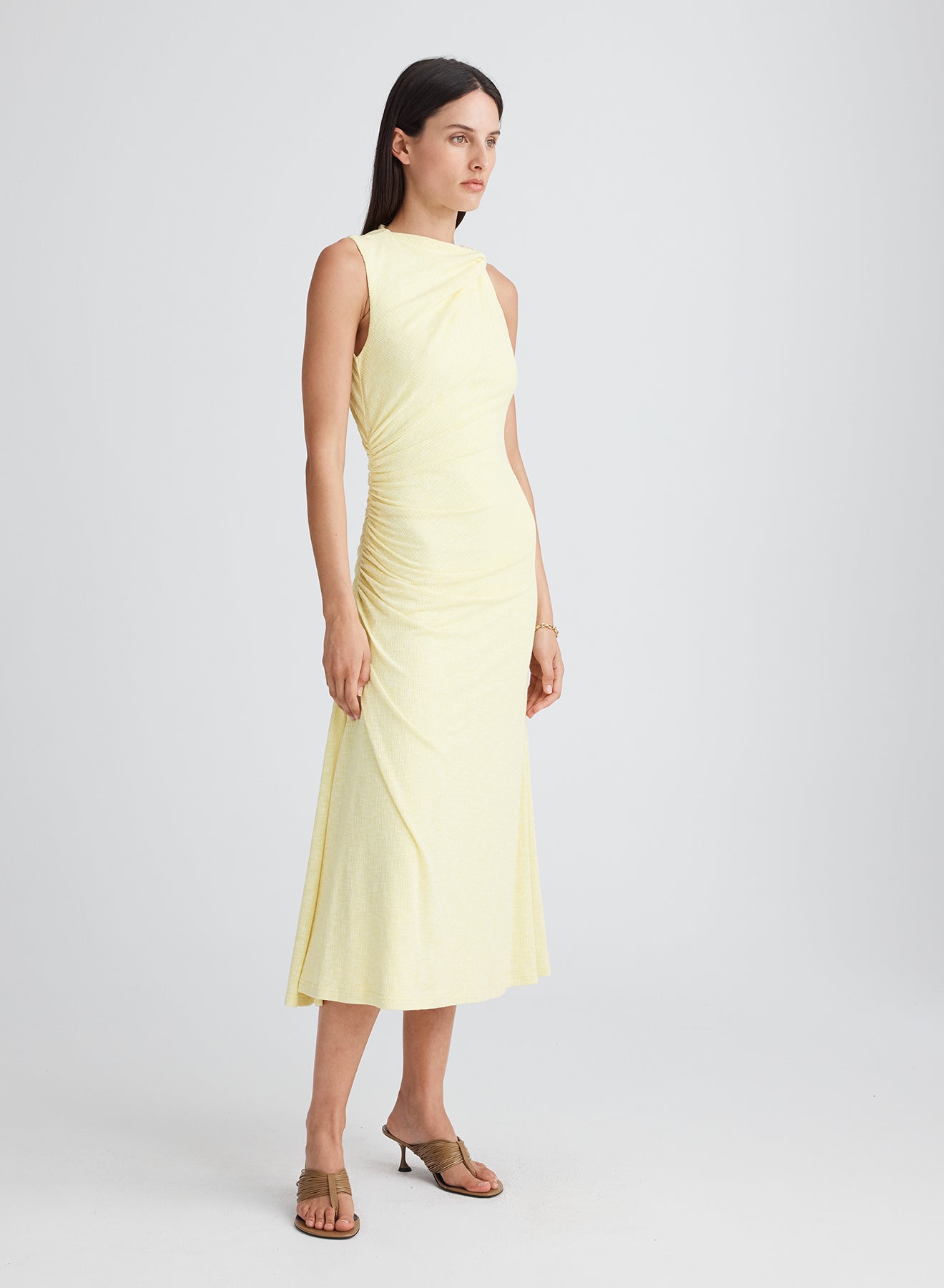 SASHA DRESS (YELLOW JERSEY)