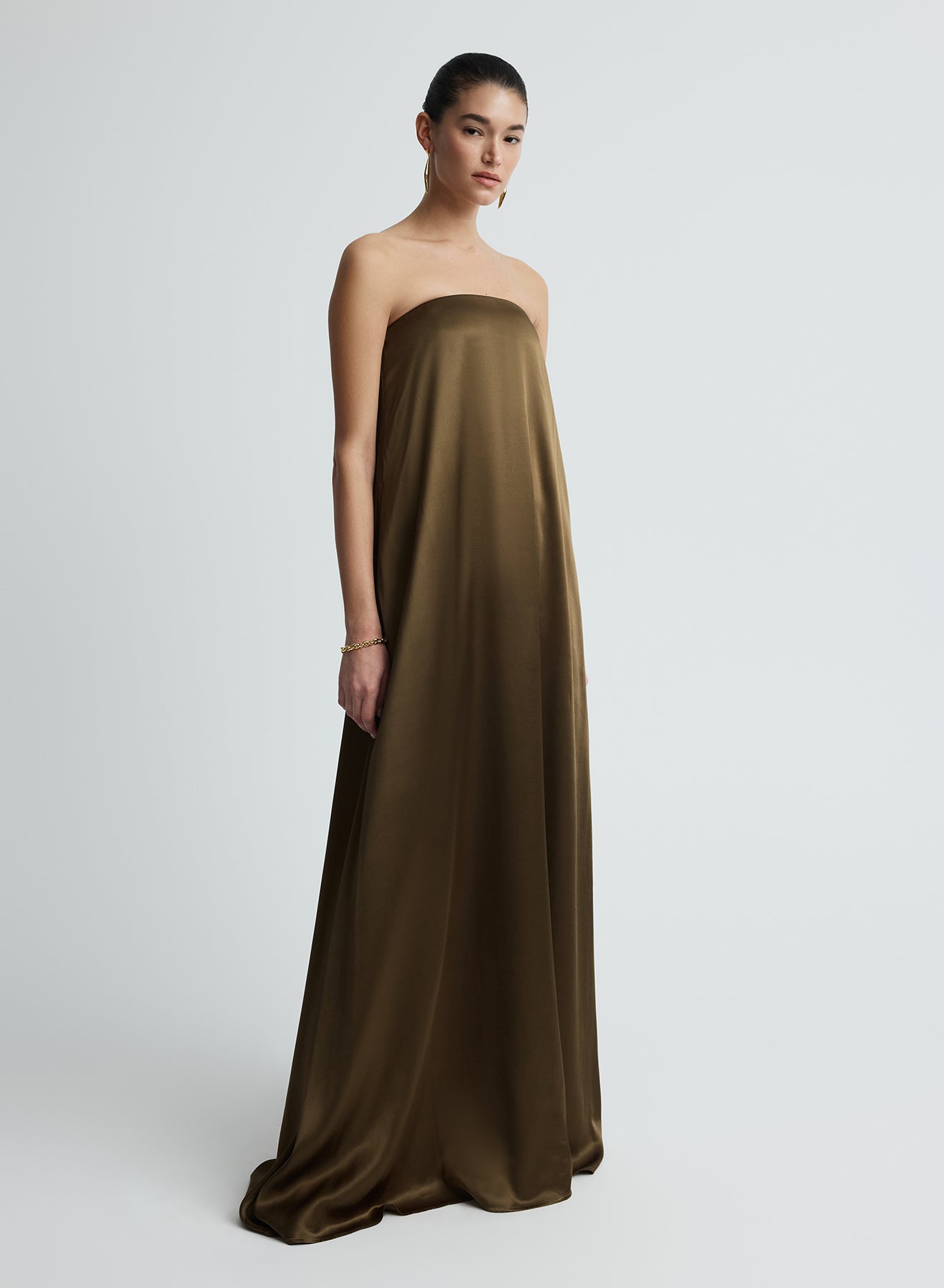 DELFINA DRESS (OLIVE)