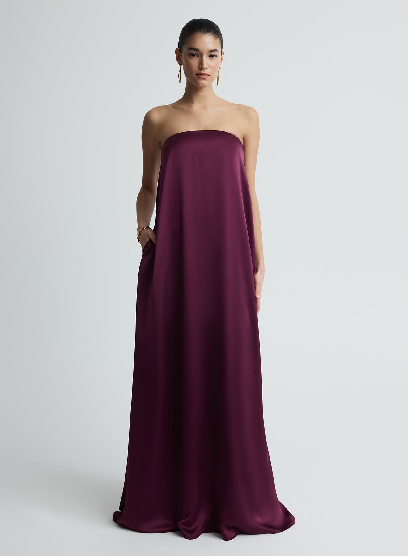 DELFINA DRESS (GRAPE)