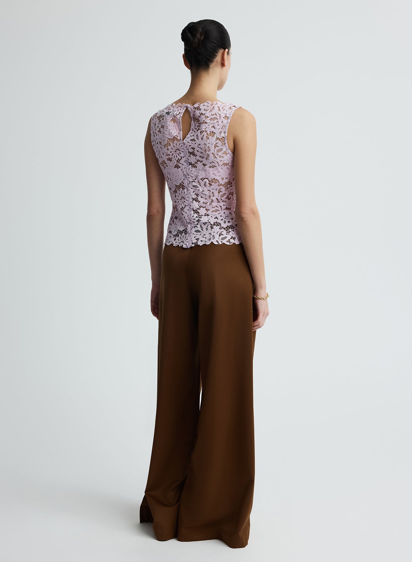 LUELLA TOP (PURPLE LACE)