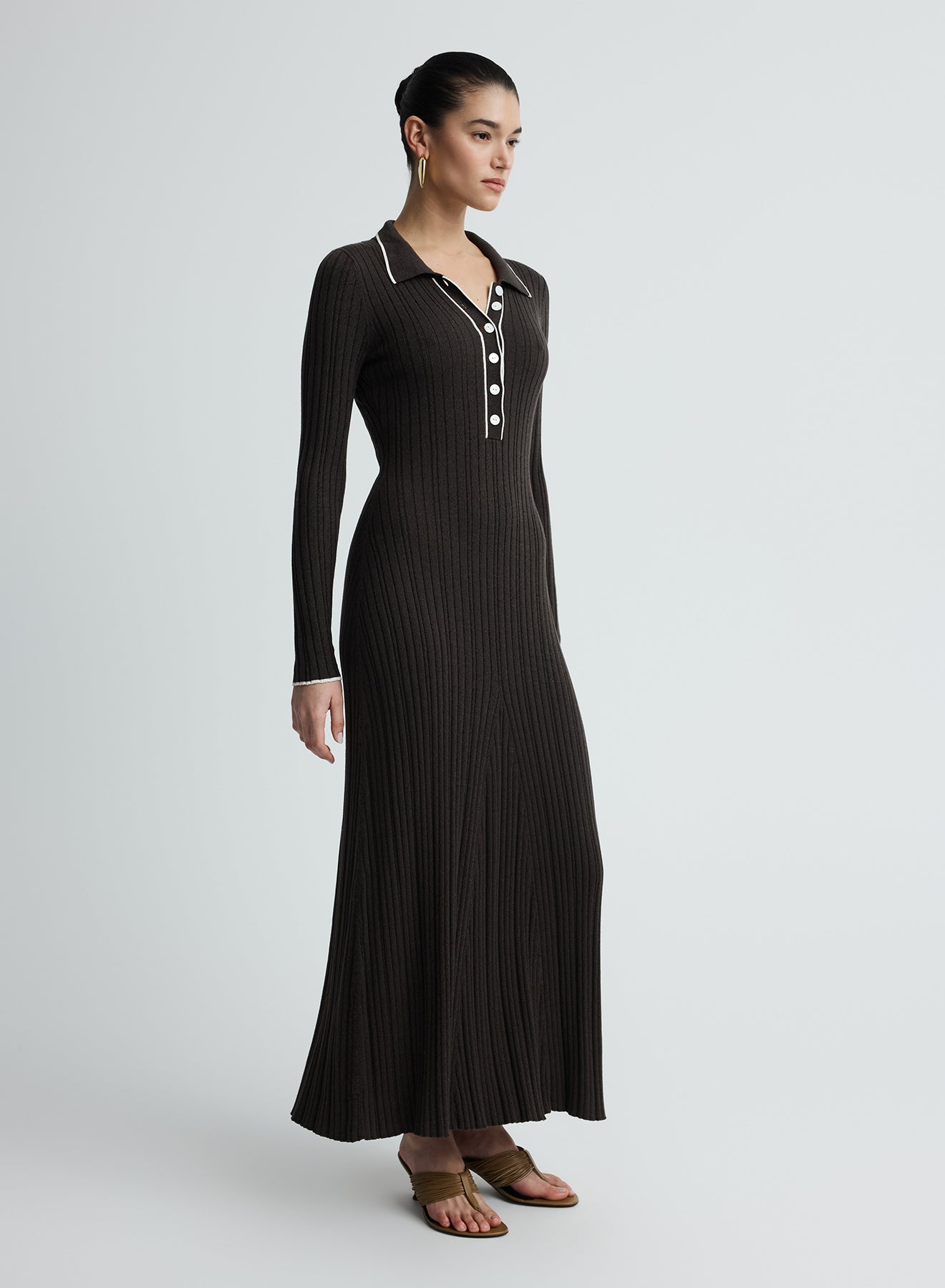 ANGELINA DRESS (CAROB)